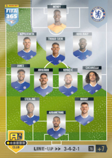 Line-up Chelsea 2023 FIFA 365 Line-up #76